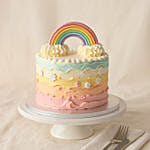 Tempting Cake Rainbow Theme