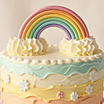Tempting Cake Rainbow Theme