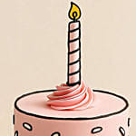 2D Comic Cake