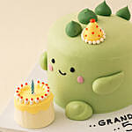 Birthday Joy Dinosaur Cake