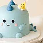Blue Dino Celebration Cake