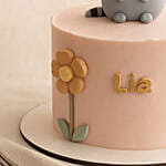 Cat Theme Chocolate Fudge Cake