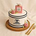 Chanel 3D Designer Chocolate Fudge Cake