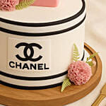 Chanel 3D Designer Chocolate Fudge Cake