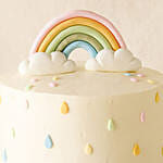 Rainbow Theme Tempting Cake