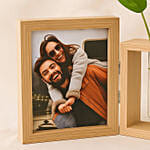 Personalised Frame and Money Plant