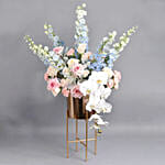 Beautiful Pastel Flowers Stand
