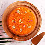 Eggless Motichoor Boondi Cake for Deepavali