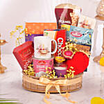 Grand Diwali Gift Basket with Chocolates, Sweets & Savory