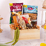 Celebration Gift Hamper with Snacks, Dry Fruits & Sweets