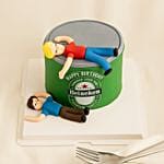 Happy Birthday Red Velvet Beer Cake