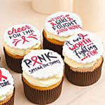 Breast Cancer Awareness Cupcakes