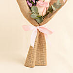 Pink Ribbon Rose Bouquet
