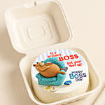 Brilliant Boss Chocolate Fondant Cake