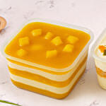 Motichoor N Mango Milk Tub Cake