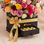 Colorful Blooms and Rochers Box