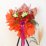 Grand Opening Lucky Flower Stand