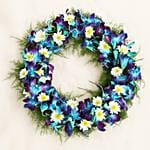 Orchids Flower Wreath