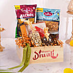 Celebration Gift Hamper with Snacks, Dry Fruits & Sweets