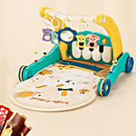 2 in 1 Pedal Piano Harps Walker With Chocolates Bouquet