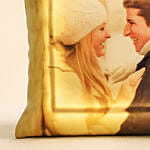 Charming Personalised Led Couple Cushion