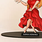 Personalized Caricature for Women Dancer