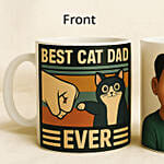 Personalised Fairytale Mug for The Best Cat Dad