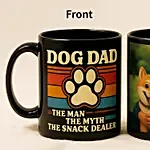 Personalised Fairytale Mug for The Best Dog Dad