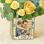 Personalised Fathers Day Appreciation Vase for Dad