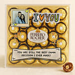 Personalised Love You Ferrero Rocher Box