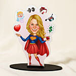 Personalised Super MOM Caricature