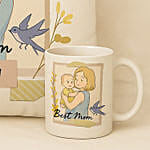 Personalise Your Ghibli Best Mom Mug And Cushion Combo