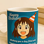 Personalise Your Ghibli Birthday Cap Mug