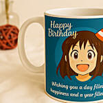 Personalise Your Ghibli Birthday Cap Mug