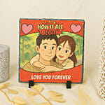 Personalise Your Ghibli Love You Forever Frame