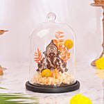 Ganesha Preserved Flower Dome