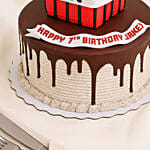 Minecraft Tnt Birthday Truffle Cake