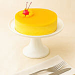 Tangy Mango Mousse Cream Cake