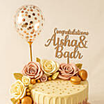 Yummy Congratulations Truffle Cake