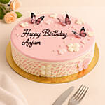 Butterfly Truffle Cake
