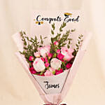 Congrats Grad Roses Bouquet