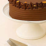 Crunchy Walnut Chocolate Cake