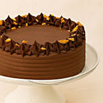Crunchy Walnut Chocolate Cake