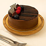 Glazing Chocolate Cake