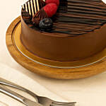 Glazing Chocolate Cake