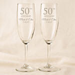 Engraved Anniversary Special Wine Glass