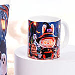 Halloween labubu Monster Cushion & Mug