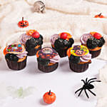 Trick or Treat Halloween Cupcakes