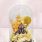 Ganesha Preserved Flower Dome