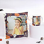 Halloween Themed Mug and Cushion
